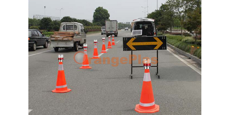 Solar Traffic Cone Lamp (5)