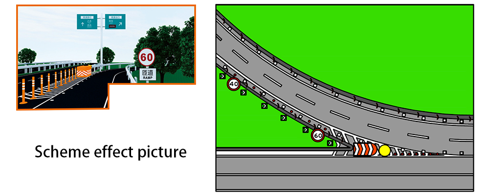 Freeway Ramp Exit Safety Facility Solution1