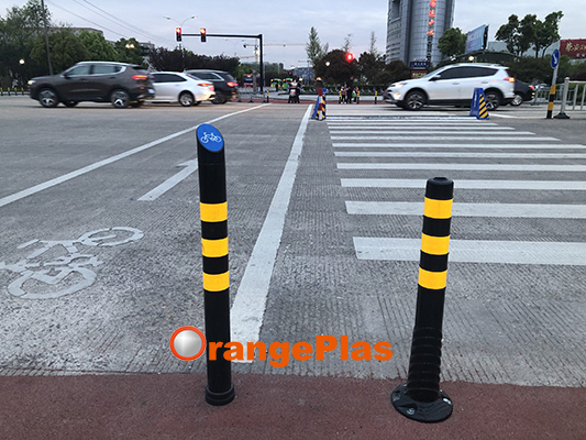 Orangeplas-Pedestrian Crossing post 2