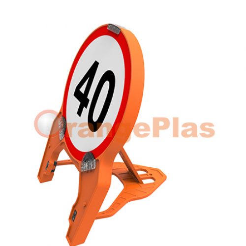70CM Foldable Round Sign
