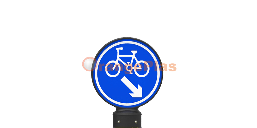 40CM Sign For 16CM Bollard-1