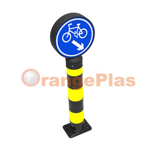 40CM Sign For  16CM Bollard