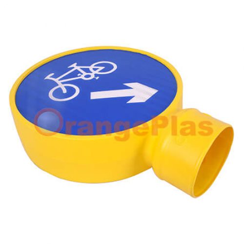 30CM Sign For 12CM Bollard